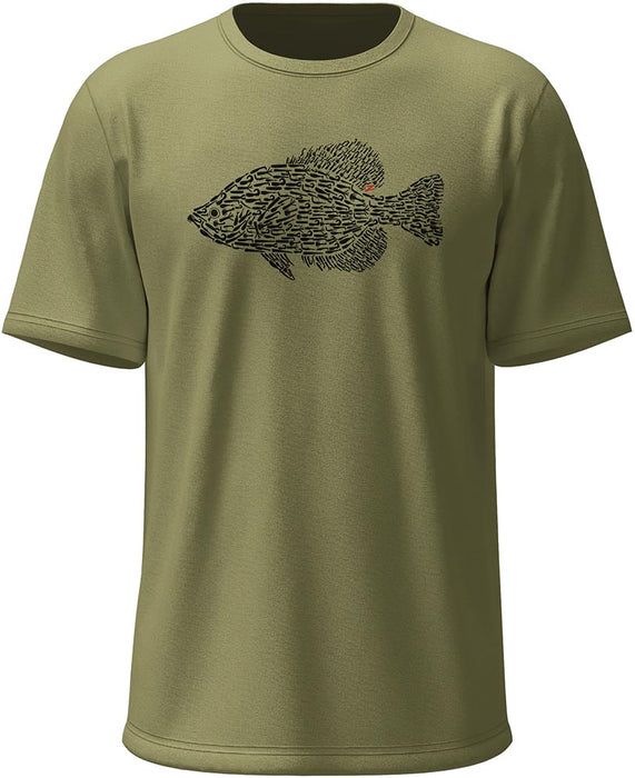 Z-Man Crappie BaitZ TeeZ - Army Green