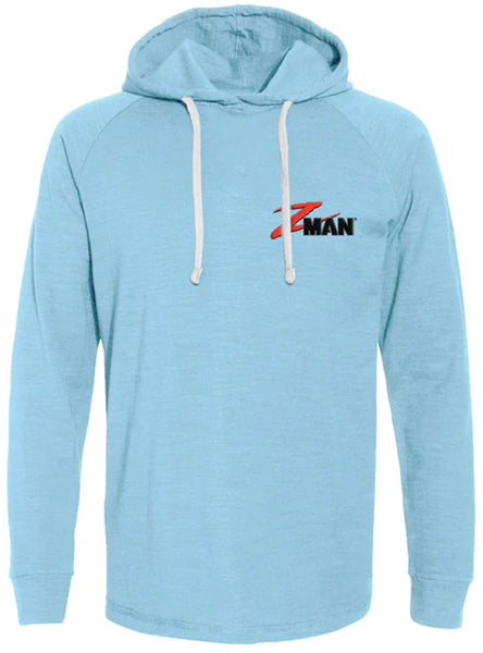●WEIRDOZ Z-Man Z-Coastal HoodieZ - Blue — Discount Tackle