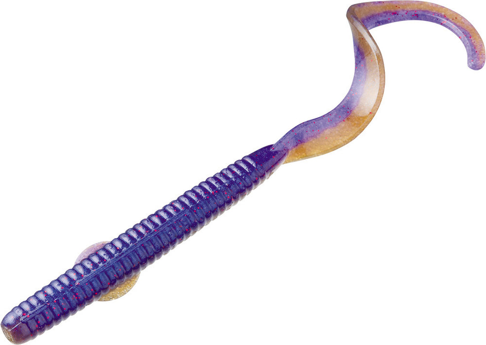 Evergreen Lucy Curly Tailed Finesse Worm - 3.2 Inch