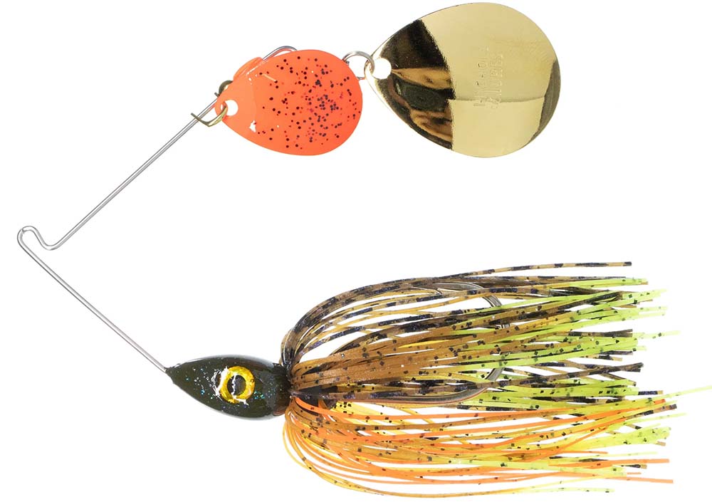 colorado fishing lures Simon Spinner 3.5 Hex bubble eyes Spinnerbaits Double Colorado Delta