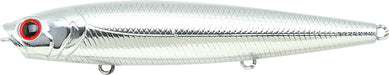 Lucky Craft Gunfish 95 H3 Topwater Popper/Walker - 3.75 Inch - Chrome