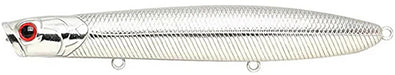 Lucky Craft Gunfish 117 Topwater Popper/Walker - 4.5 Inch - Chrome