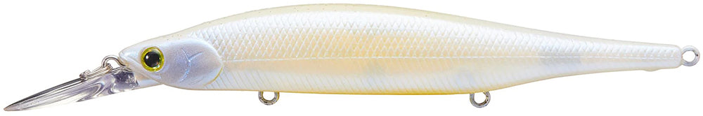 Lucky Craft Lightning Pointer 110DD Suspending Jerkbait - 4.5 Inch - French Pearl OB