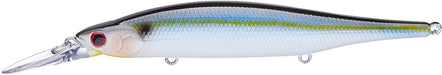 Lucky Craft Lightning Pointer 110DD Suspending Jerkbait - 4.5 Inch - Pearl Threadfin Shad
