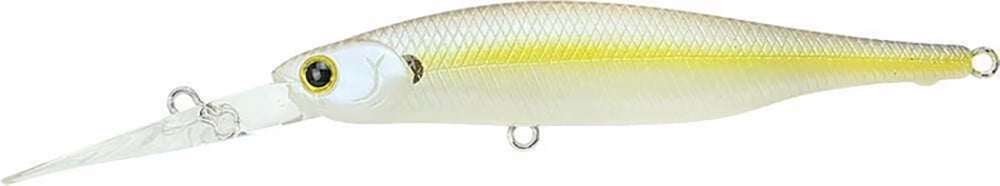 Lucky Craft Lightning Staysee 90SP Suspending Jerkbait - 3.5 Inch - Chartreuse Shad