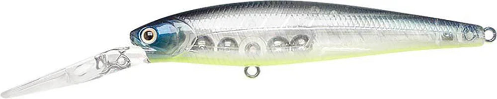 Lucky Craft Lightning Staysee 90SP V2 Suspending Jerkbait - 3.5 Inch - Bone Pro-Blue