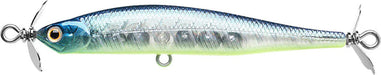 Lucky Craft Screw Pointer 80 Spy Baits - 3.25 Inch - Bone Pro-Blue