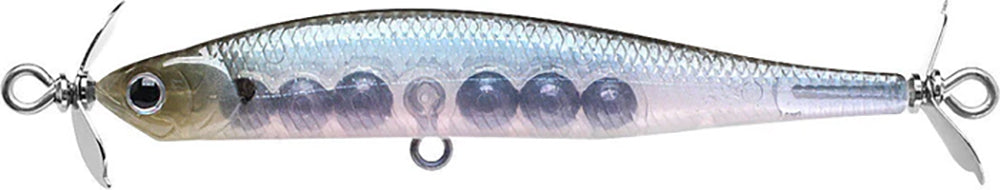 Lucky Craft Screw Pointer 80 Spy Baits - 3.25 Inch - Ghost Minnow
