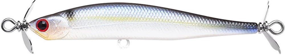 Lucky Craft Screw Pointer 80 Spy Baits - 3.25 Inch - Pearl Threadfin Shad