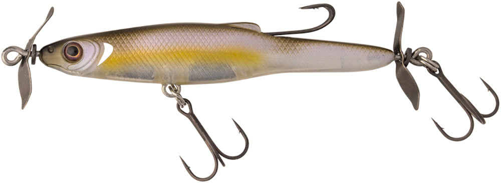 finesse lure fishing Great Lakes Finesse Stay-Pinned Spybait Pro Mist