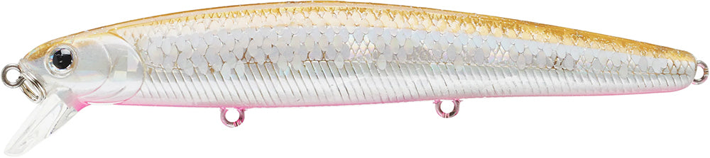 Lucky Craft Saltwater Flash Minnow 130MRS (CIF) Sinking Rip Bait - 5 Inch - Super Glow MS MKB