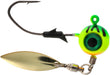Eagle Claw Lazer Pro-V Eagle Eye Underspin Ball Jighead - 2 Pack - Firetiger