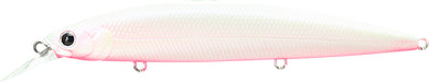 Lucky Craft Saltwater Surf Pointer 115MR (CIF) Medium Running Sinking Jerkbait - 4.5 Inch - Super Glow Cherry Berry