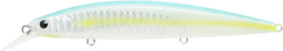 Lucky Craft Saltwater Surf Pointer 115MR (CIF) Medium Running Sinking Jerkbait - 4.5 Inch - Super Glow OB Sexy Smelt