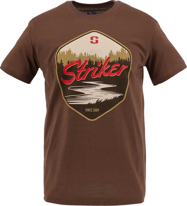 Striker River Tee - Chocolate