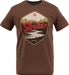 Striker River Tee - Chocolate