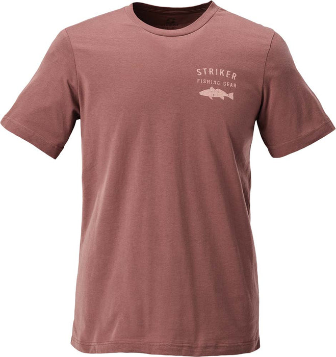 Striker Skiff Tee Dusty Red