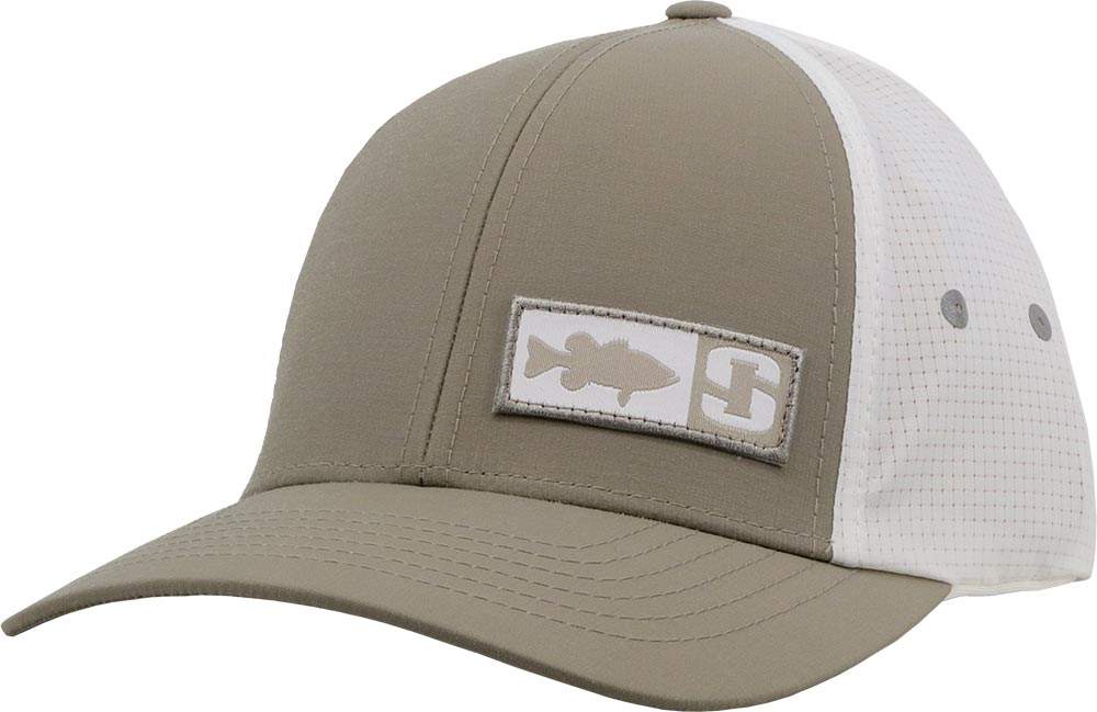 Striker Pier Cap Khaki/White