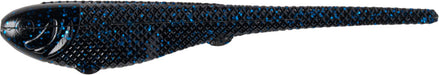 YUM Scottsboro Sniper Shad - 4 Inch - Black Blue