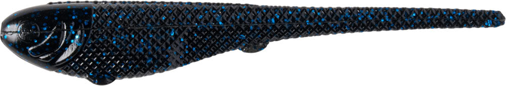YUM Scottsboro Sniper Shad - 5 Inch - Black Blue