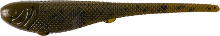 YUM Scottsboro Sniper Shad - 5 Inch - Green Pumpkin