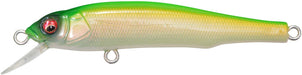 Megabass Great Hunting GH70 Flatside Suspending Minnow - 2.75 Inch - Ghost Pearl Lime