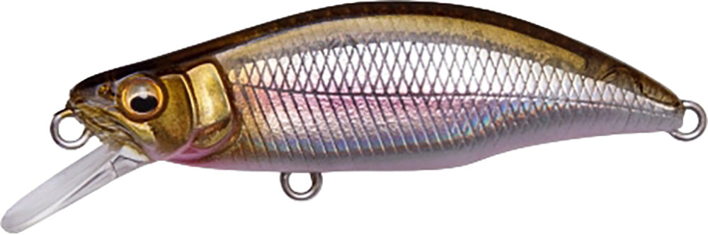 Megabass Great Hunting GH51 Humpback Fast Sinking Trout Minnow - 2 Inch - LZ Highland Wakasagi II