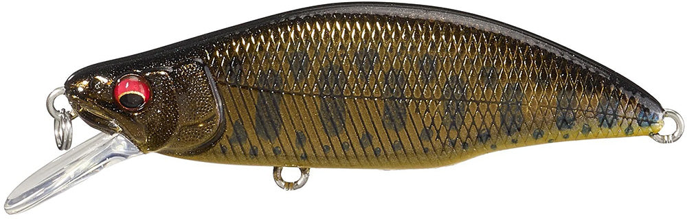 Megabass Great Hunting GH46 Humpback Fast Sinking Trout Minnow - 1.8 Inch - AL Sabi Yamame