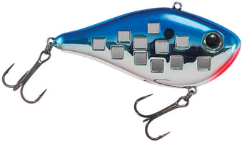 Reef Runner Flash Shad Lipless Crankbait - 3 Inch - Chrome Blue