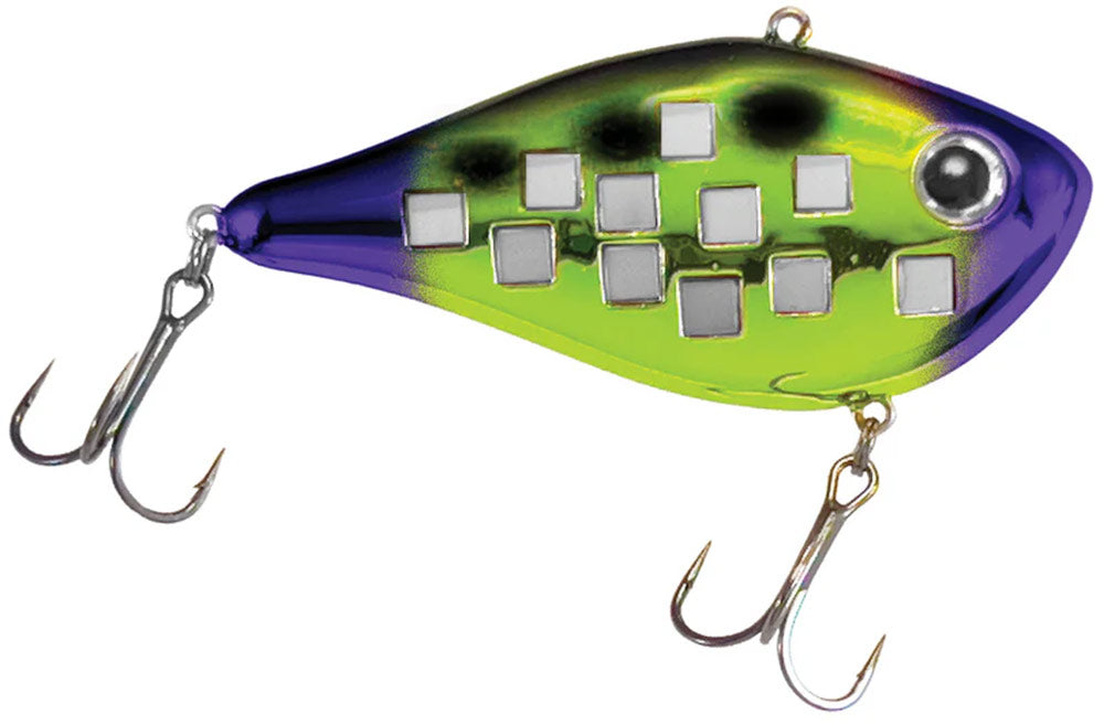 Reef Runner Flash Shad Lipless Crankbait - 3 Inch - Grape Ape