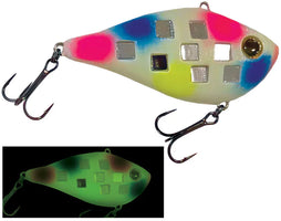 Reef Runner Flash Shad Lipless Crankbait - 2.25 Inch - Glw Wonderbread