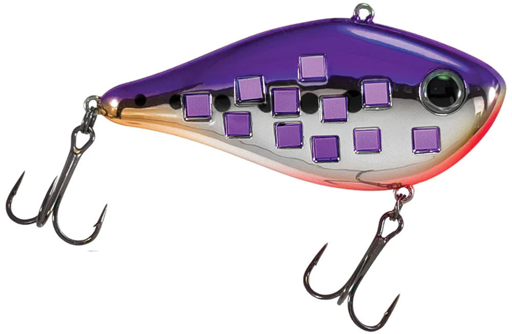 Reef Runner Flash Shad Lipless Crankbait - 2.25 Inch - Purple Rain