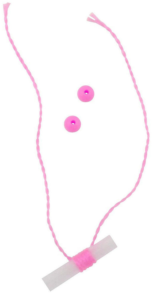 Aero Micro Bobber Stops - 10 Pack - Neon Pink