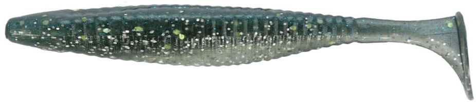 Gary Yamamoto Shibo Swimmer - 3.7 Inch - Green Gizzard