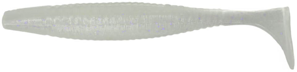 Gary Yamamoto Shibo Swimmer - 3.7 Inch - Stealth Blue Glimmer