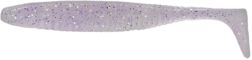 Gary Yamamoto Shibo Swimmer - 3.7 Inch - Stealth Purple Shimmer