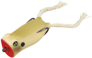 The Frog Factory Boom Box 60 Hollow Body Popping Frog - 2.4 Inch - Bone