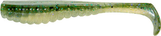 Z-Man ElaZtech Swimmin' Trout Trick Paddle Tail Swimbait - 3.5 Inch - Green Lantern