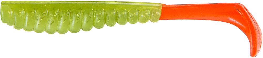 Z-Man ElaZtech Swimmin' Trout Trick Paddle Tail Swimbait - 3.5 Inch - Margarita Lime Chicken