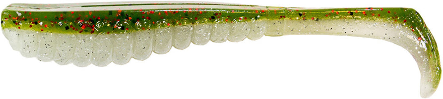 Z-Man ElaZtech Swimmin' Trout Trick Paddle Tail Swimbait - 3.5 Inch - Redbone