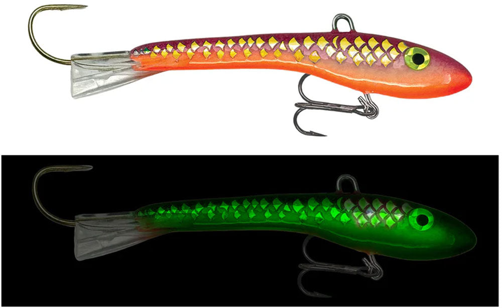 Moonshine Lures Rattling Shiver Minnow - Craw Scale