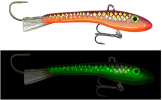 Moonshine Lures Rattling Shiver Minnow - Craw Scale