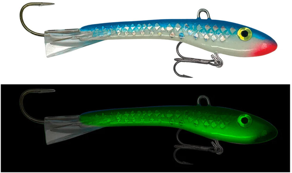 Moonshine Lures Rattling Shiver Minnow - Eminator Scale