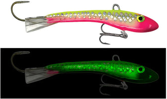 Moonshine Lures Rattling Shiver Minnow - Insane Clown Scale