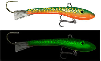Moonshine Lures Rattling Shiver Minnow - Perch Scale