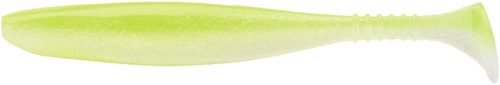 Daiwa Tournament D-Fin Paddle Tail Swimbait - 4 Inch - Lime Pearl