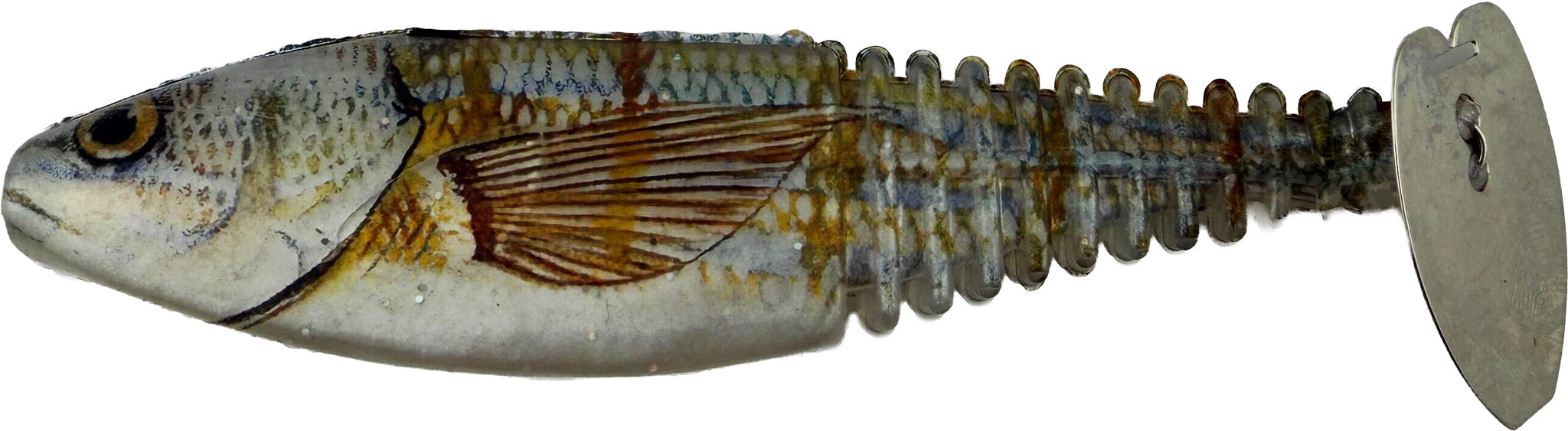 Gambler EZ Shaker Swimbait - 4 Inch - Live Pinfish
