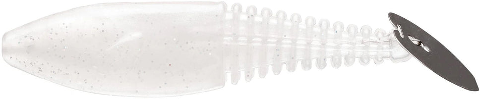 Gambler EZ Shaker Swimbait - 4 Inch - White Lightening