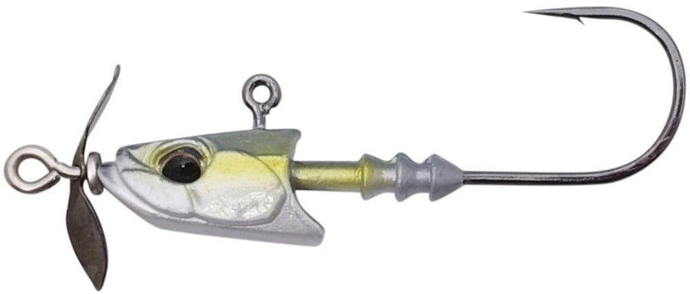 Duo Realis Spinbait Freestyle Swimbait Prop Jighead