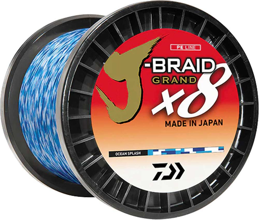 Daiwa J-Braid Grand x8 Ocean Splash Braided Line